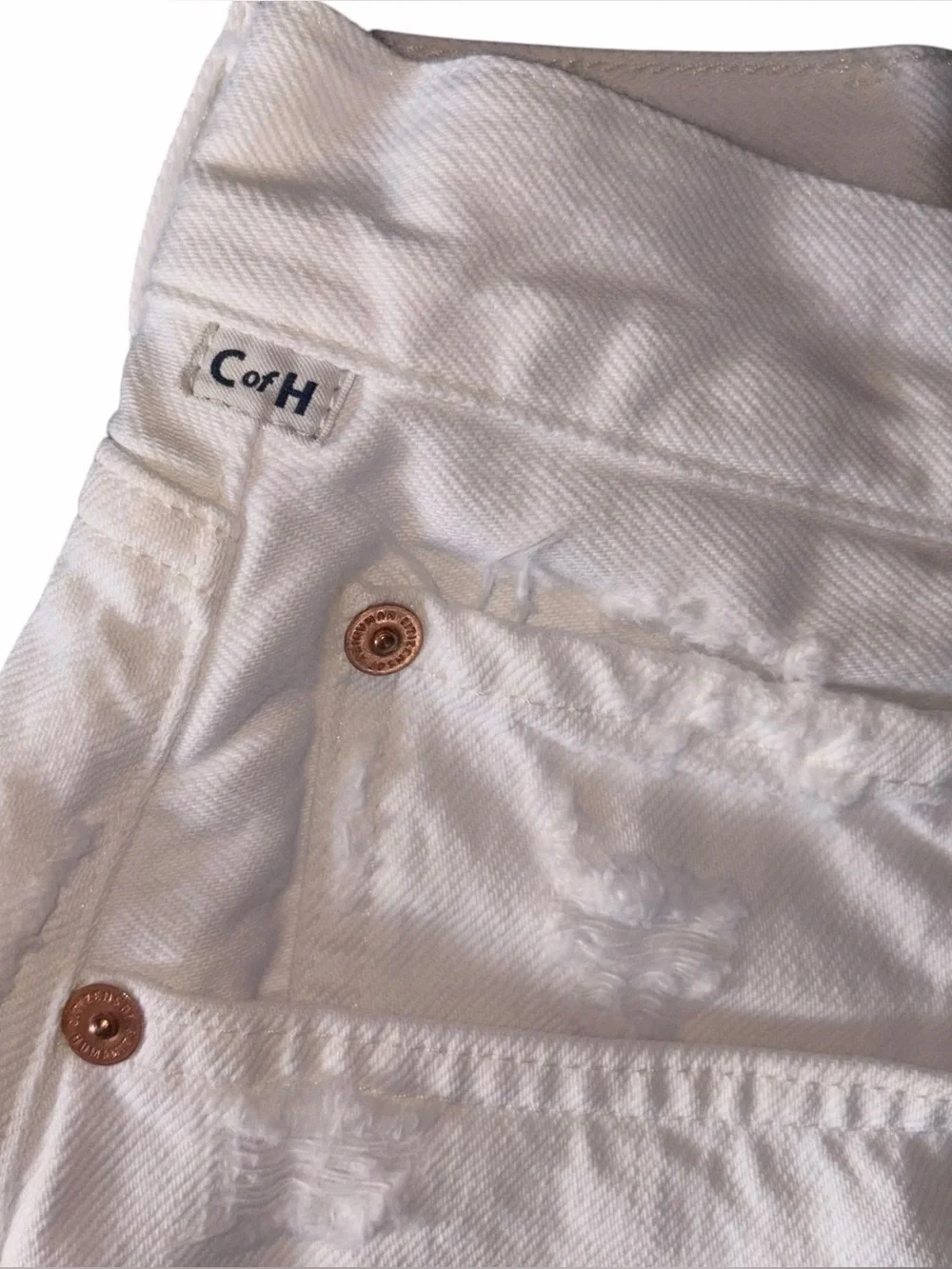 Citizens Of Humanity white denim